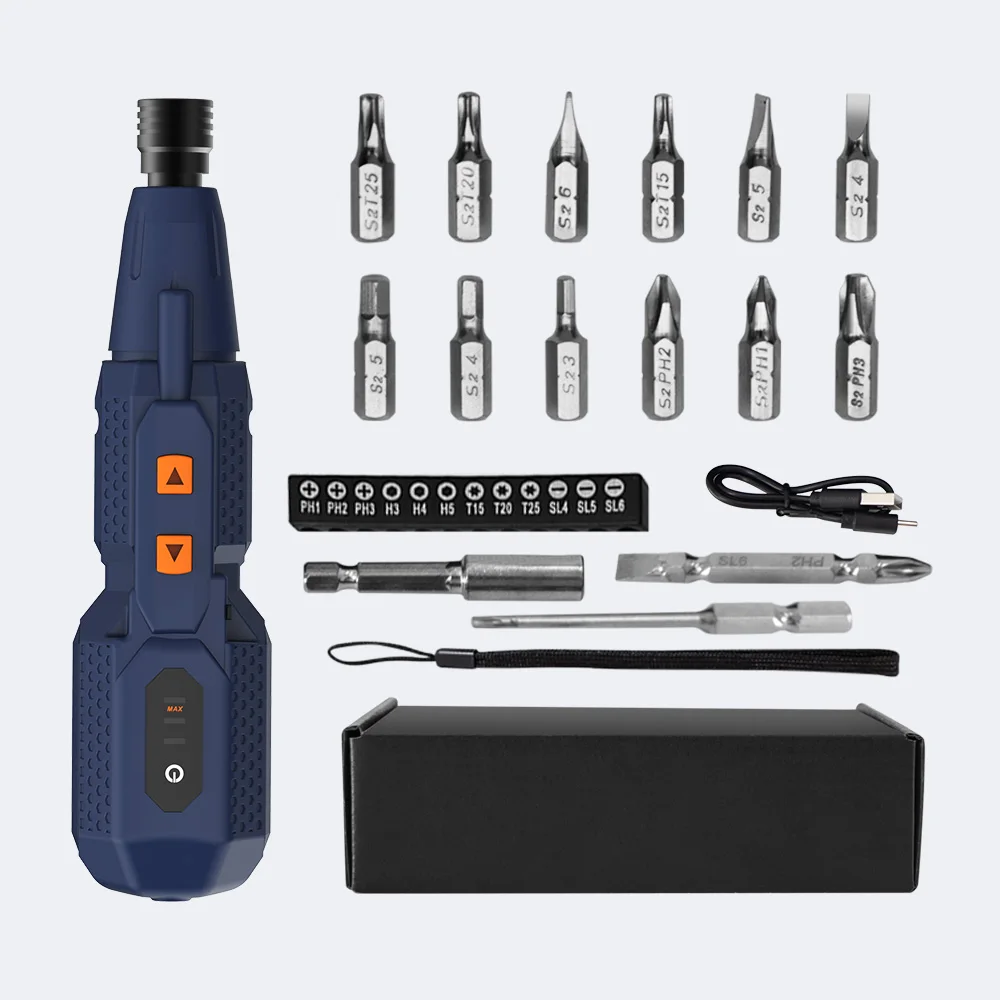 Electric Screwdriver Rechargeable Usb - Set di cacciaviti elettrici a batteria