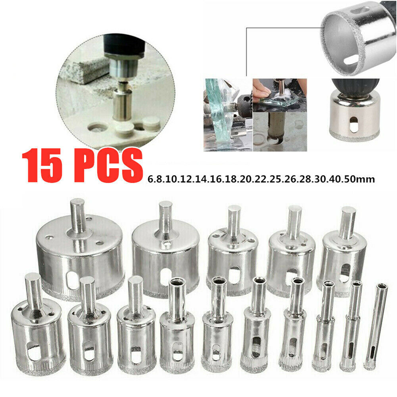 Reciprocating Saw Attachment Drill - 10/15 pz Set Punte da trapano