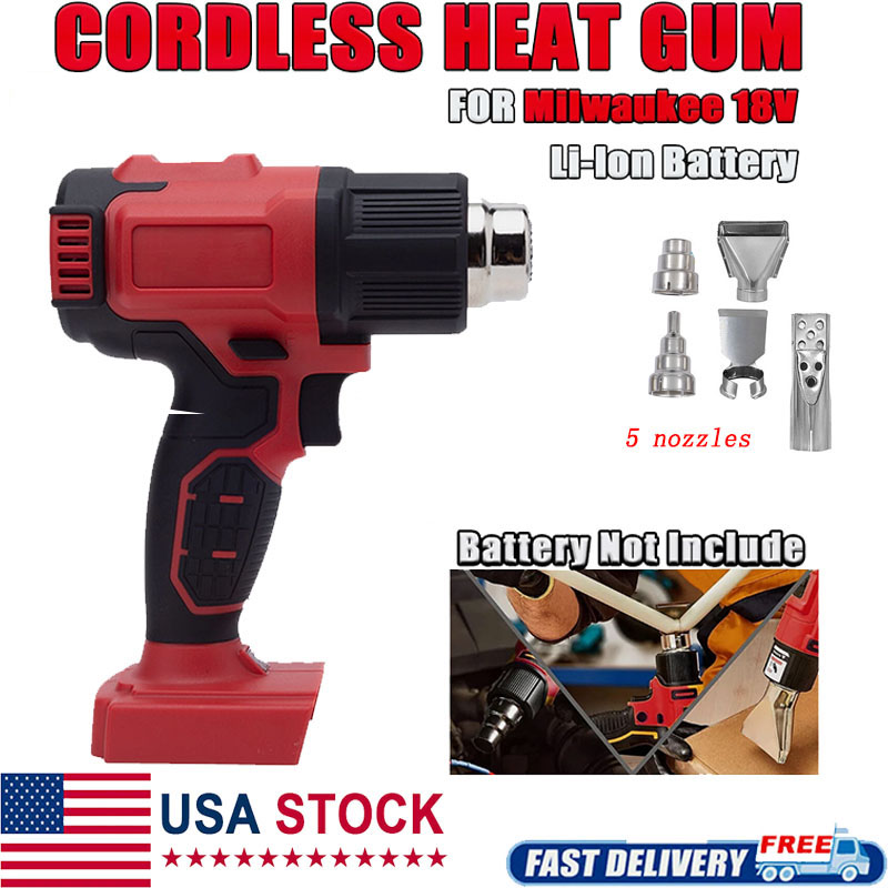 Cordless Heat Gun For Shrink Tubing - Pistola Termica Senza Fili Compatibile con