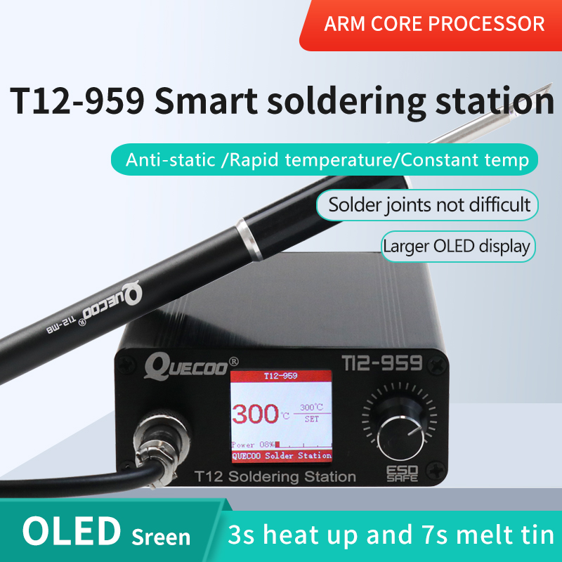 Digital Soldering Station T12 - Stazione di saldatura T12-959 V5.1 con