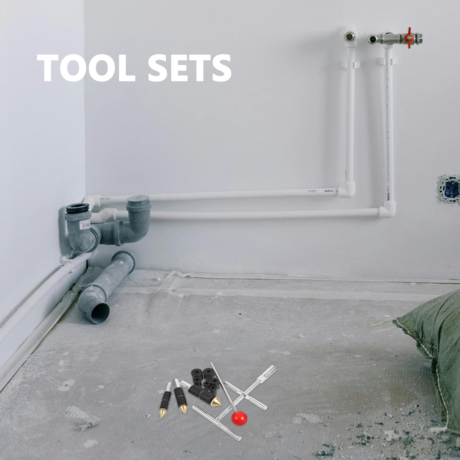 Plumbing - Set di Attrezzi per Bloccare l'Acqua,