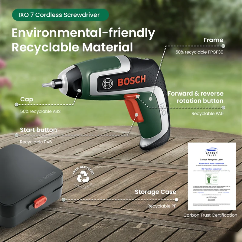 Electric Screwdriver Rechargeable Usb - Cacciavite Cordless Bosch IXO 7 3.6V