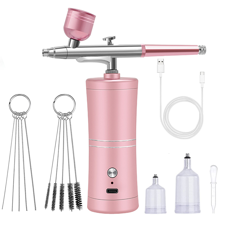 Airbrush Kit With Mini Compressor - Aerografo per unghie Vernice artistica Pistola