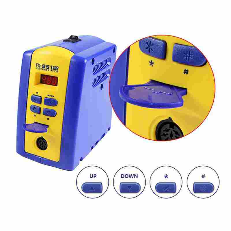 Digital Soldering Station T12 - Stazione di saldatura digitale FX951 75W