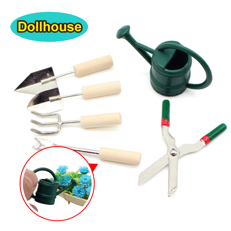 Garden Tools - 1/12 Casa delle bambole Simulazione Annaffiatoio