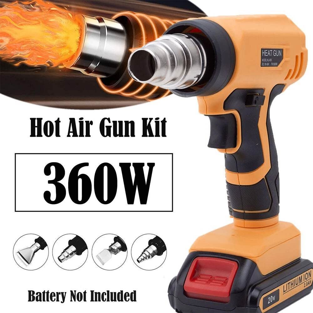 Cordless Heat Gun For Shrink Tubing - Pistola termica senza fili per batteria