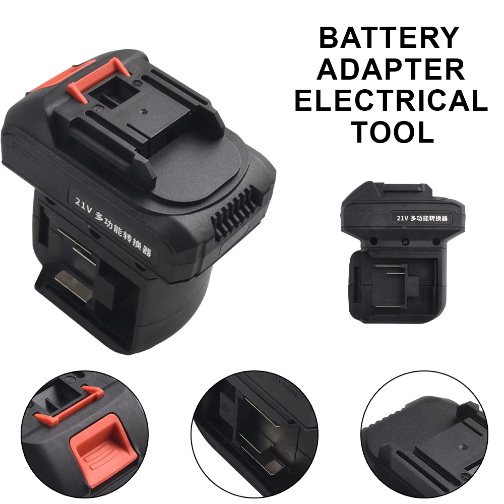Brushless Cordless Electric Drill 18V - Convertitore batteria 2 in 1 per