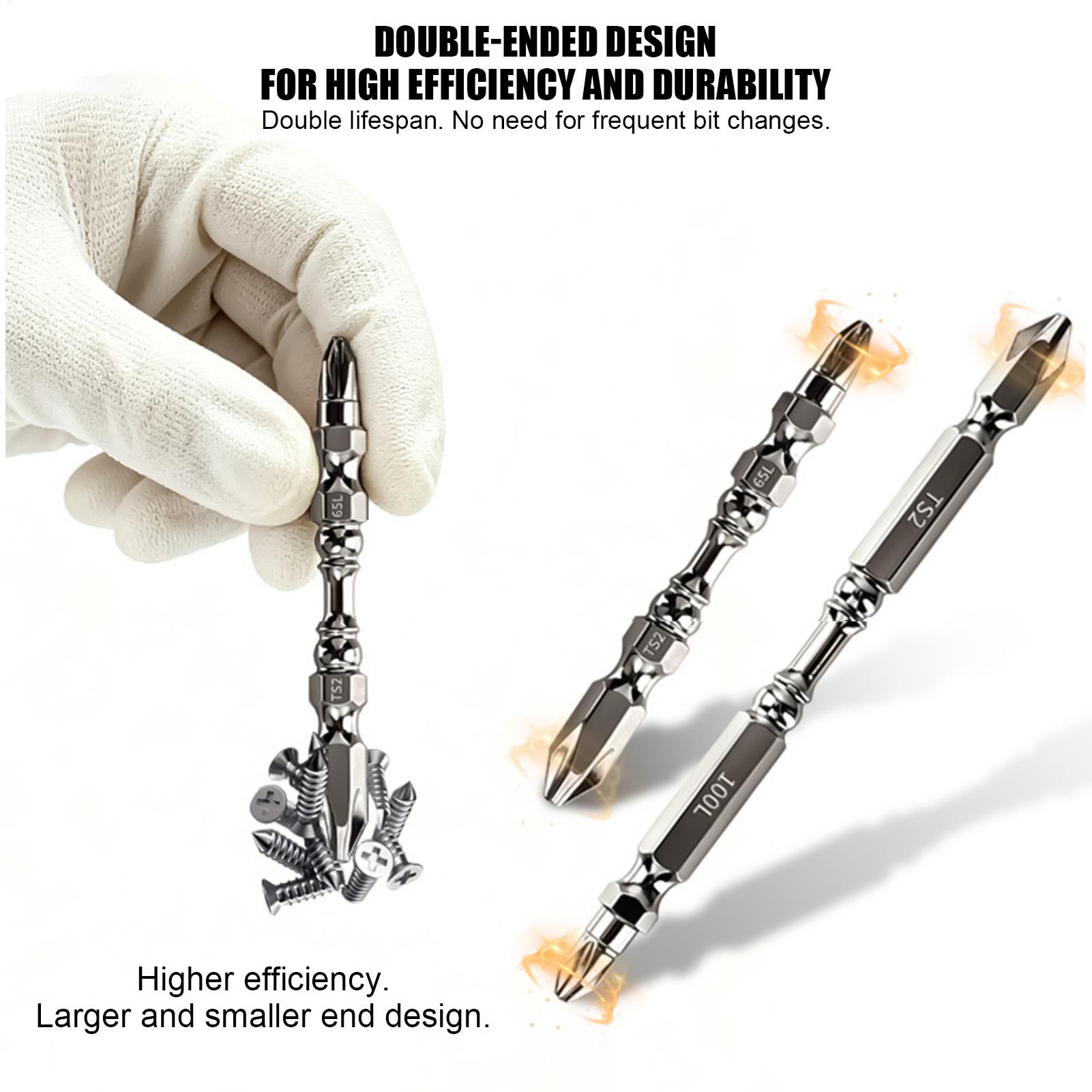 Power Tools - Set di punte per cacciavite magnetiche