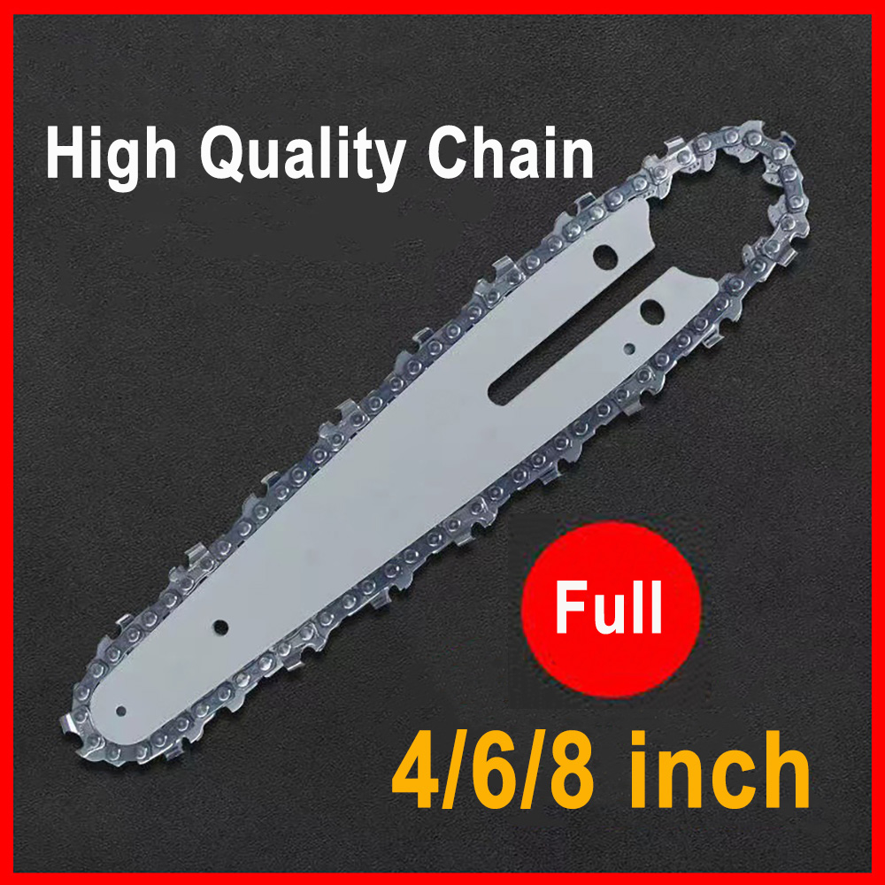 Mini Electric Chainsaw 6 Inch - 4/6/8/10 pollici 1/4 guida catena motosega