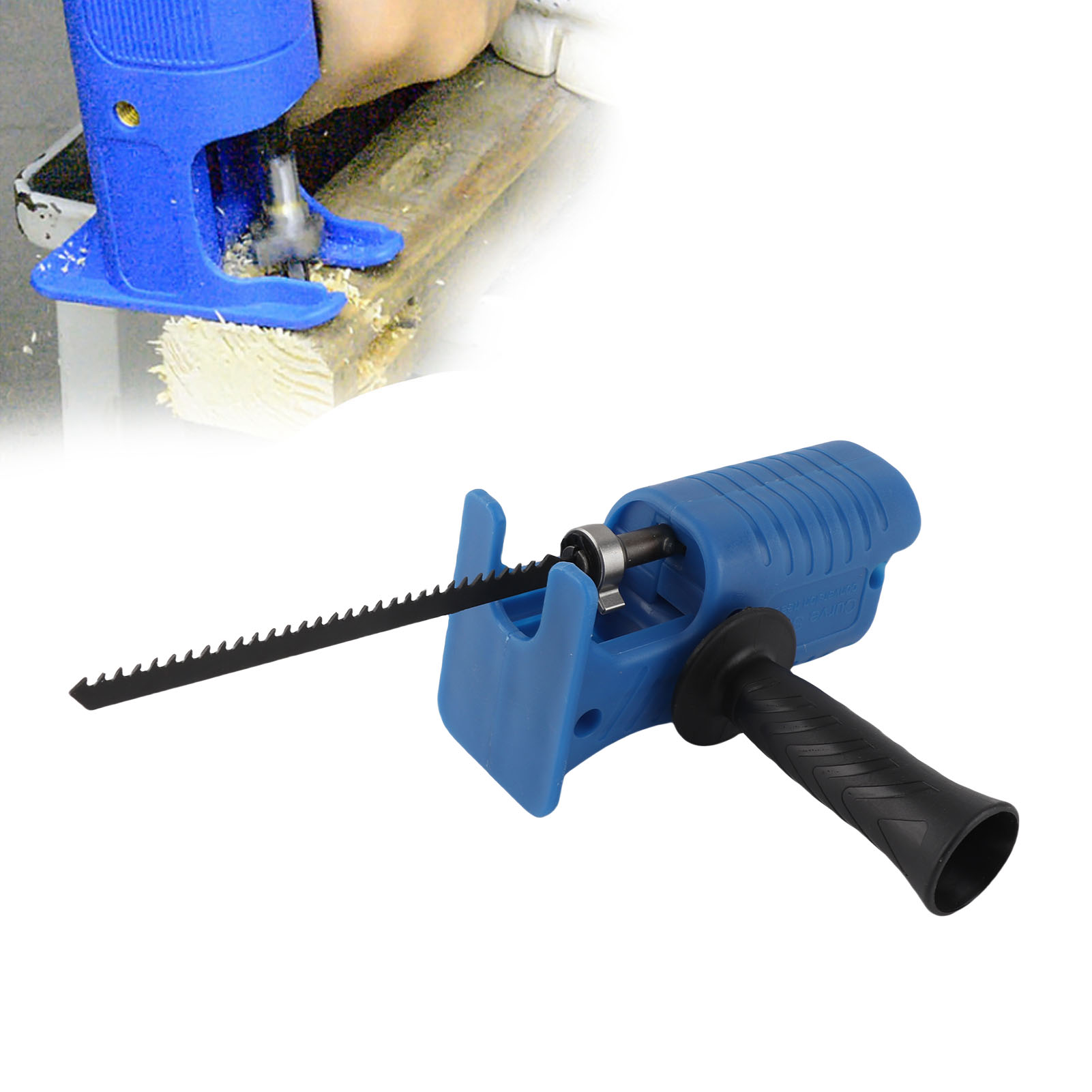 Reciprocating Saw Attachment Drill - Adattatore Portatile per Sega a Sciabola,
