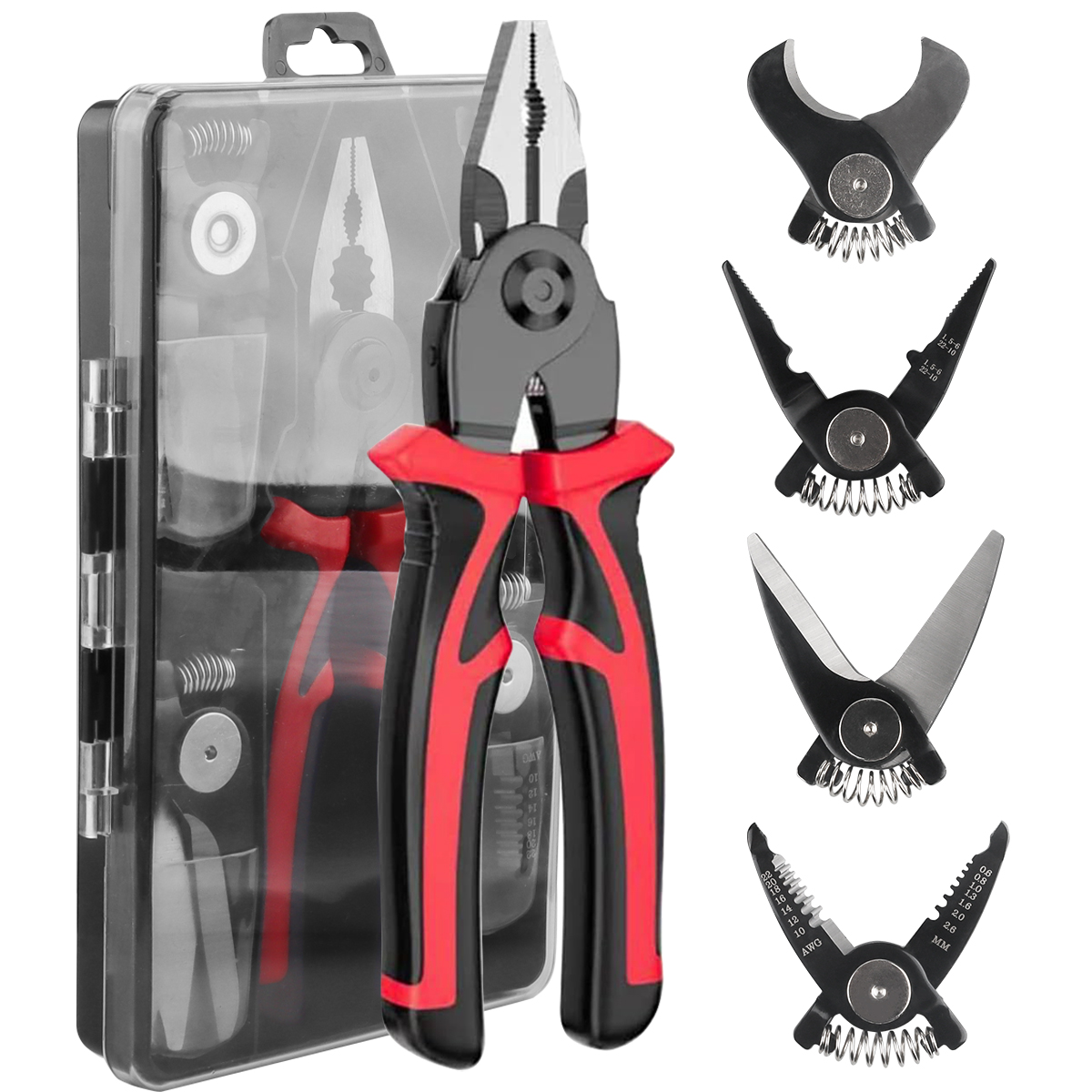Automatic Wire Stripper Cutter - Pinza a crimpare 5 in1 Tagliafili