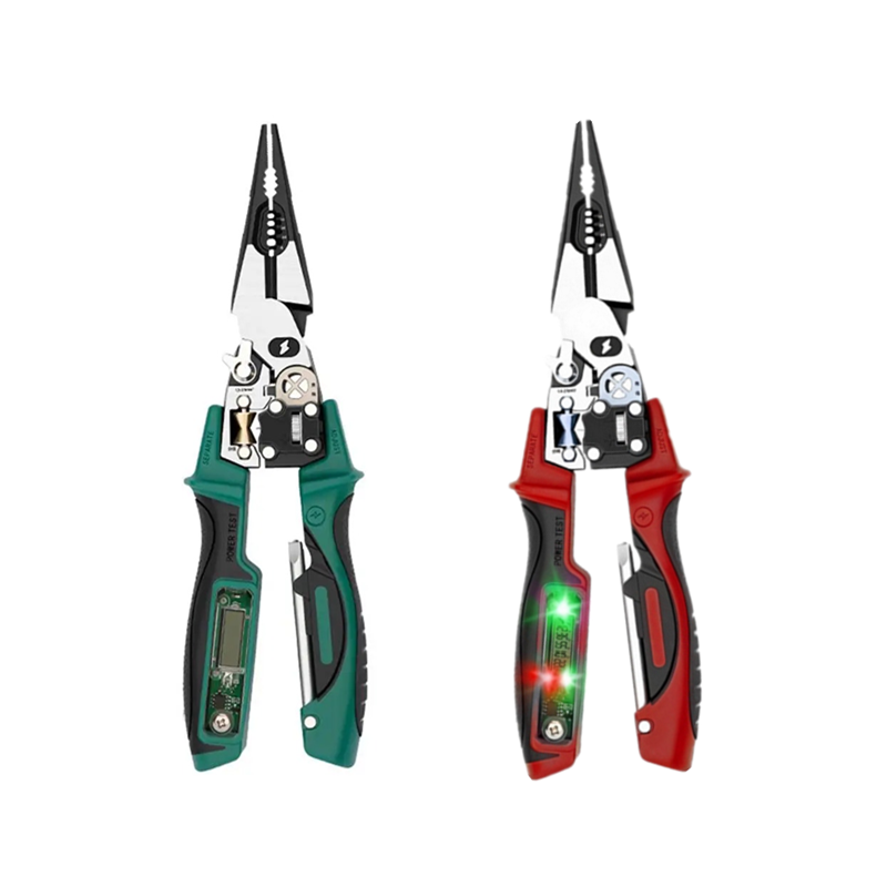 Automatic Wire Stripper Cutter - Pinze da Elettricista con Tester di