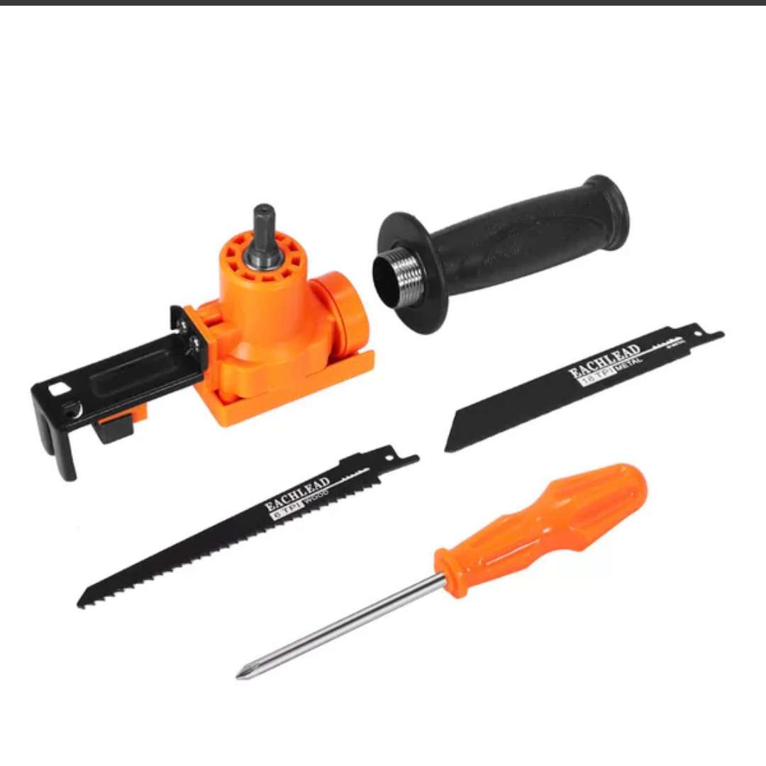Reciprocating Saw Attachment Drill - Spedizione gratuita Adattatore per attacco per