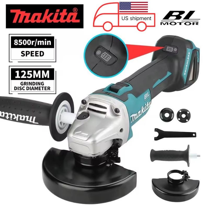 Brushless Angle Grinder Battery Powered - Smerigliatrice angolare elettrica senza spazzole Makita
