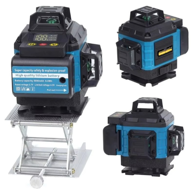 Laser Level 16 Lines 4D Green - Livello laser digitale 16 linee 4d