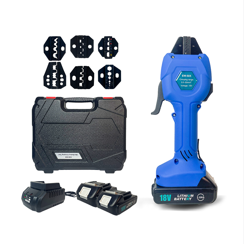 Electrical - Pinza Crimpatrice Elettrica Ricaricabile EW-50X, Strumento