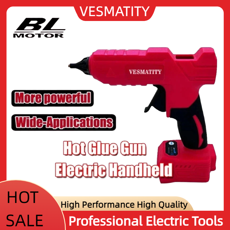 Hot Melt Glue Gun Cordless - Pistola per Colla a Caldo Elettrica