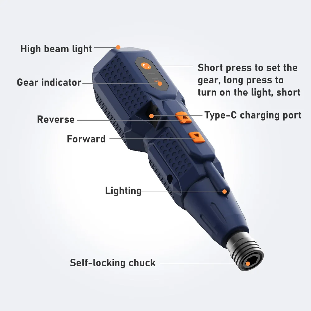Set di cacciaviti elettrici a  - Electric Screwdriver Rechargeable Usb recensione e prezzo