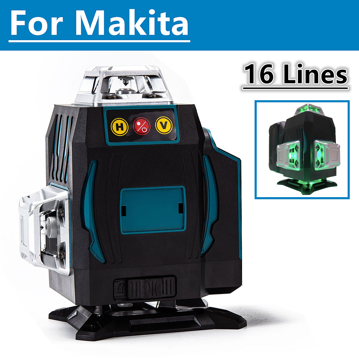 Per batteria Makita 18V 16 lin - Laser Level 16 Lines 4D Green recensione e prezzo