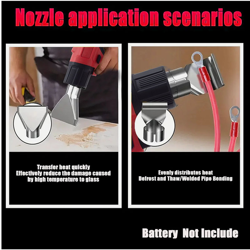Pistola Termica Senza Fili Com - Cordless Heat Gun For Shrink Tubing recensione e prezzo