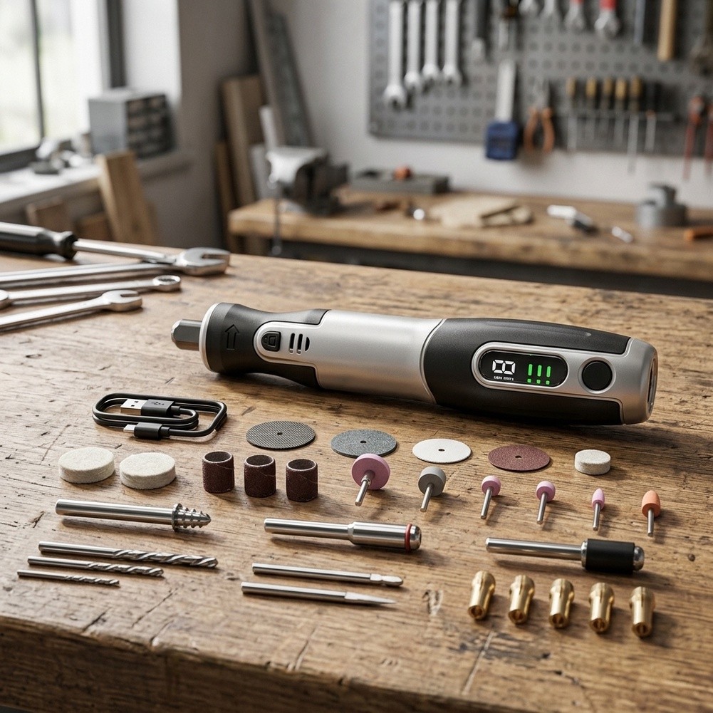 Kit Utensile Rotante Elettrico - Cordless Rotary Tool Kit Accessories recensione e prezzo
