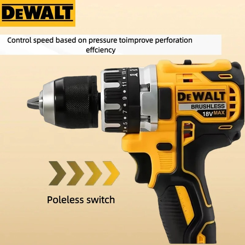 Trapano Elettrico a Impatto De - Brushless Cordless Electric Drill 18V recensione e prezzo