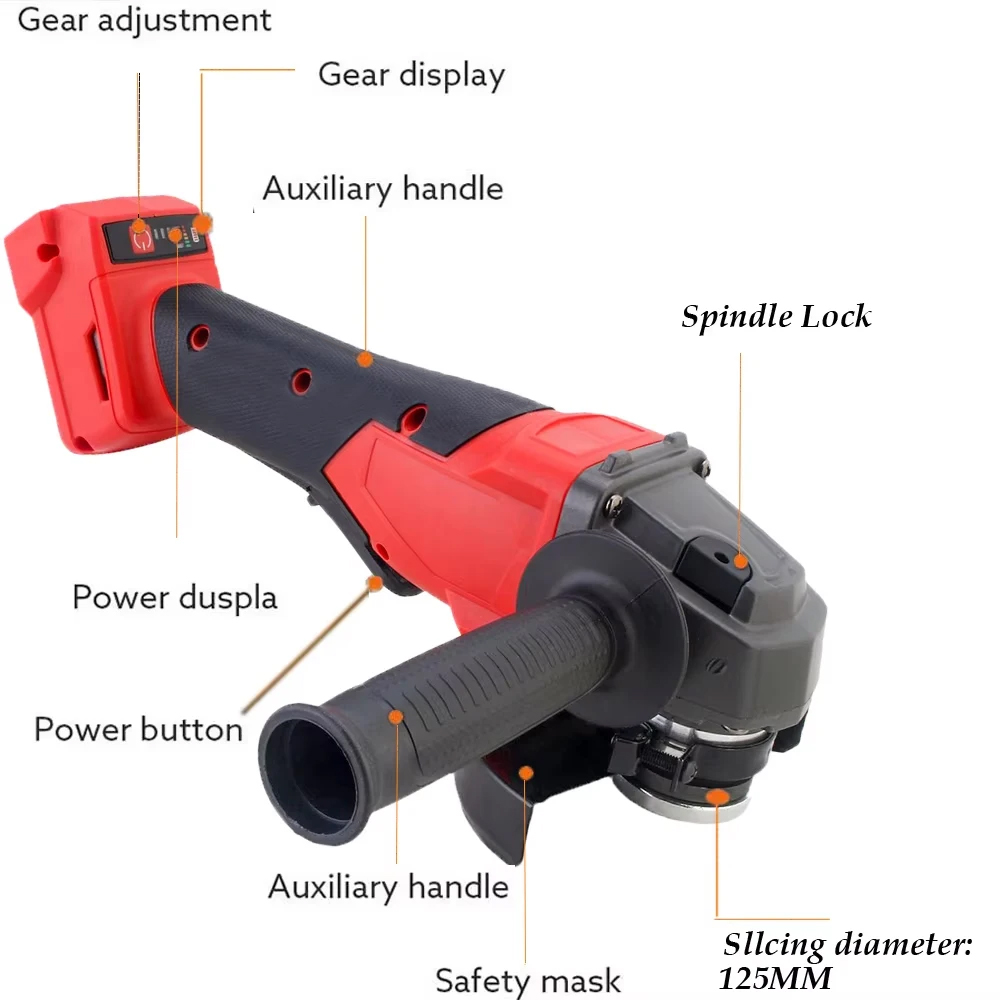 Smerigliatrice Angolare Elettr - Brushless Angle Grinder Battery Powered recensione e prezzo
