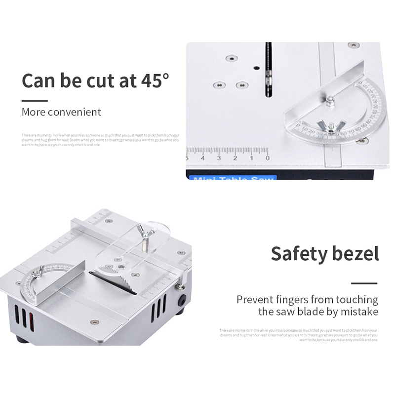 Mini sega da tavolo 96W 5000RP - Mini Table Saw For Woodworking recensione e prezzo