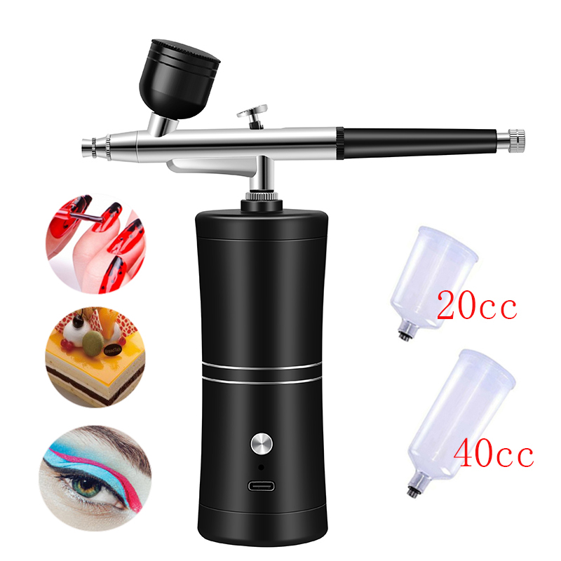 Aerografo per unghie Vernice a - Airbrush Kit With Mini Compressor recensione e prezzo