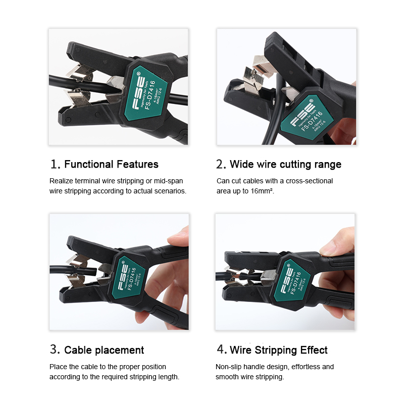 FSE-D7026 Spellacavi - Pinza S - Automatic Wire Stripper Cutter recensione e prezzo