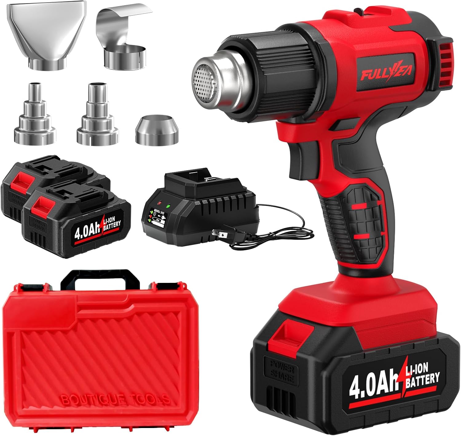 Pistola ad aria calda senza fi - Cordless Heat Gun For Shrink Tubing recensione e prezzo