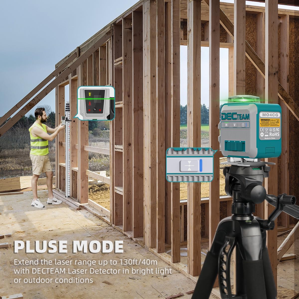 Decteam Livello laser a linee  - Laser Level 16 Lines 4D Green recensione e prezzo