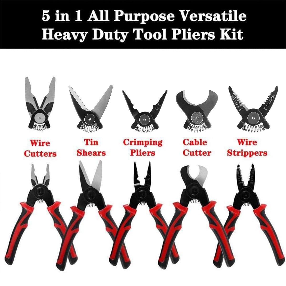 Pinza a crimpare 5 in1 Tagliaf - Automatic Wire Stripper Cutter recensione e prezzo