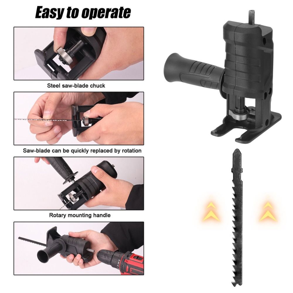 Adattatore per trapano a scatt - Reciprocating Saw Attachment Drill recensione e prezzo