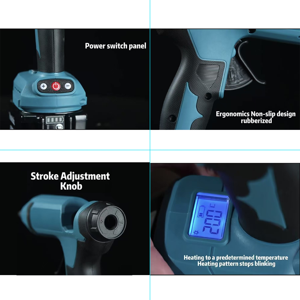 VILASTING Pistola per colla a  - Hot Melt Glue Gun Cordless recensione e prezzo