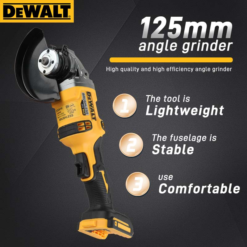 DEWALT DCG414 20V MAX Smerigli - Brushless Angle Grinder Battery Powered recensione e prezzo