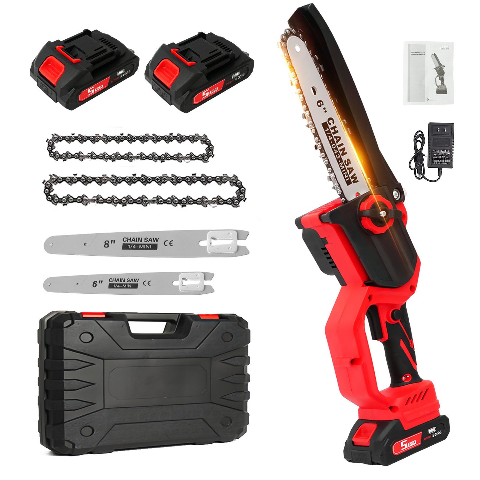 Motosega Elettrica 1380W ad Al - Mini Electric Chainsaw 6 Inch recensione e prezzo