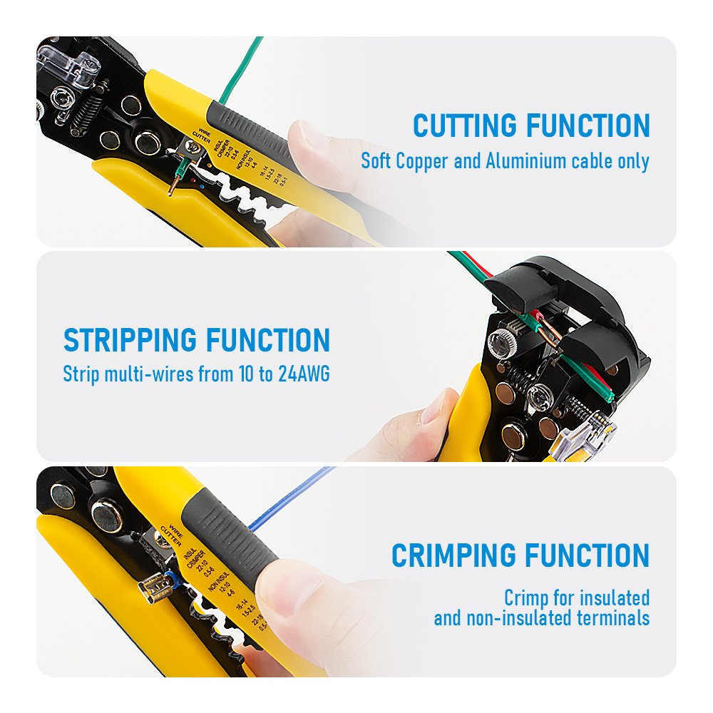 Pinza Multifunzione per Elettr - Automatic Wire Stripper Cutter recensione e prezzo