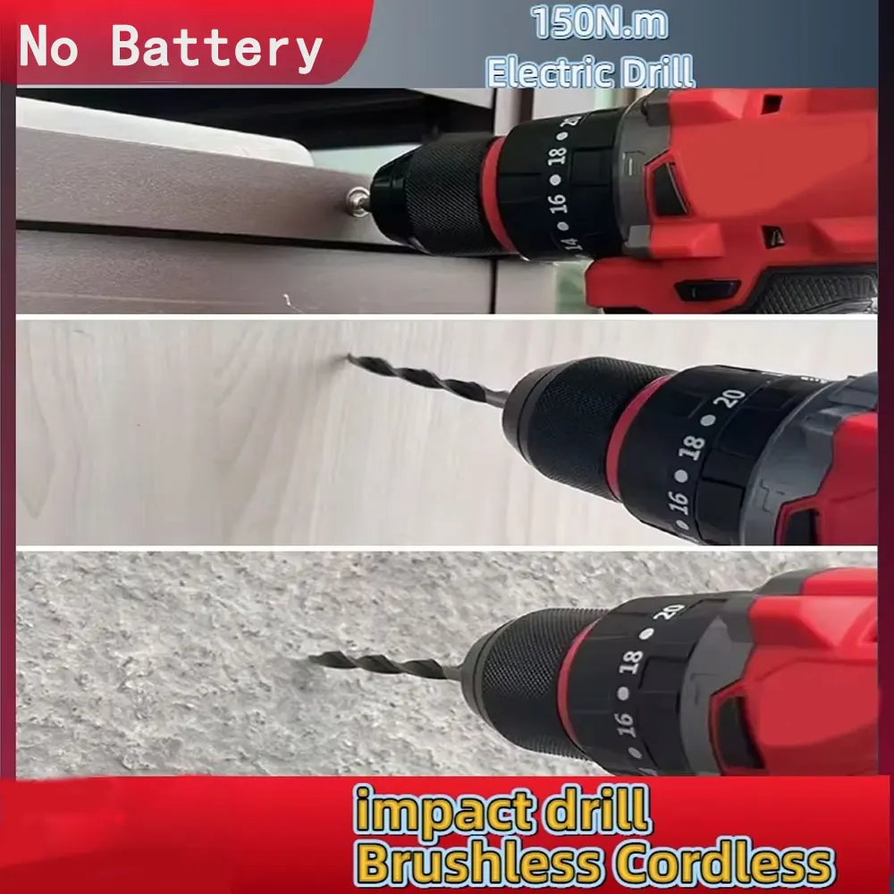 Piccolo trapano a percussione  - Brushless Cordless Electric Drill 18V recensione e prezzo