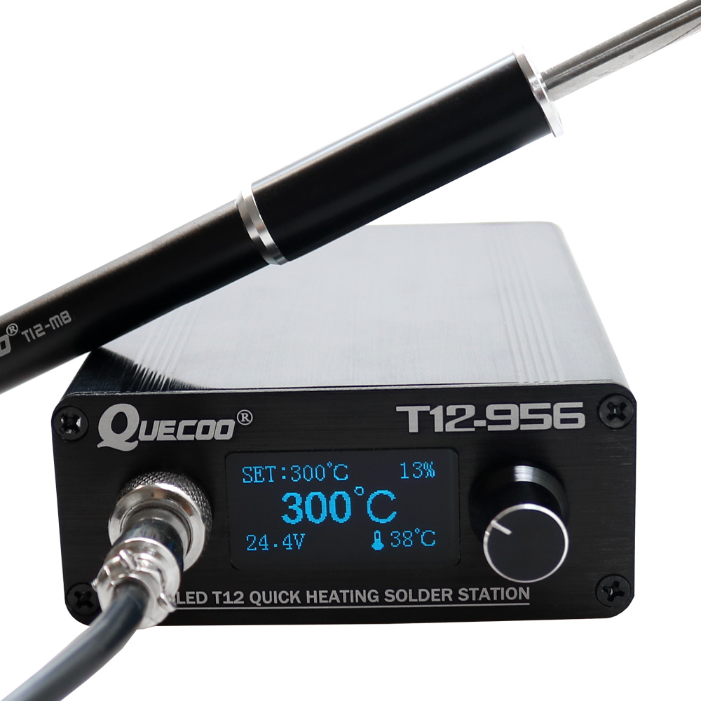 QUECOO T12-956 Stazione digita - Digital Soldering Station T12 recensione e prezzo