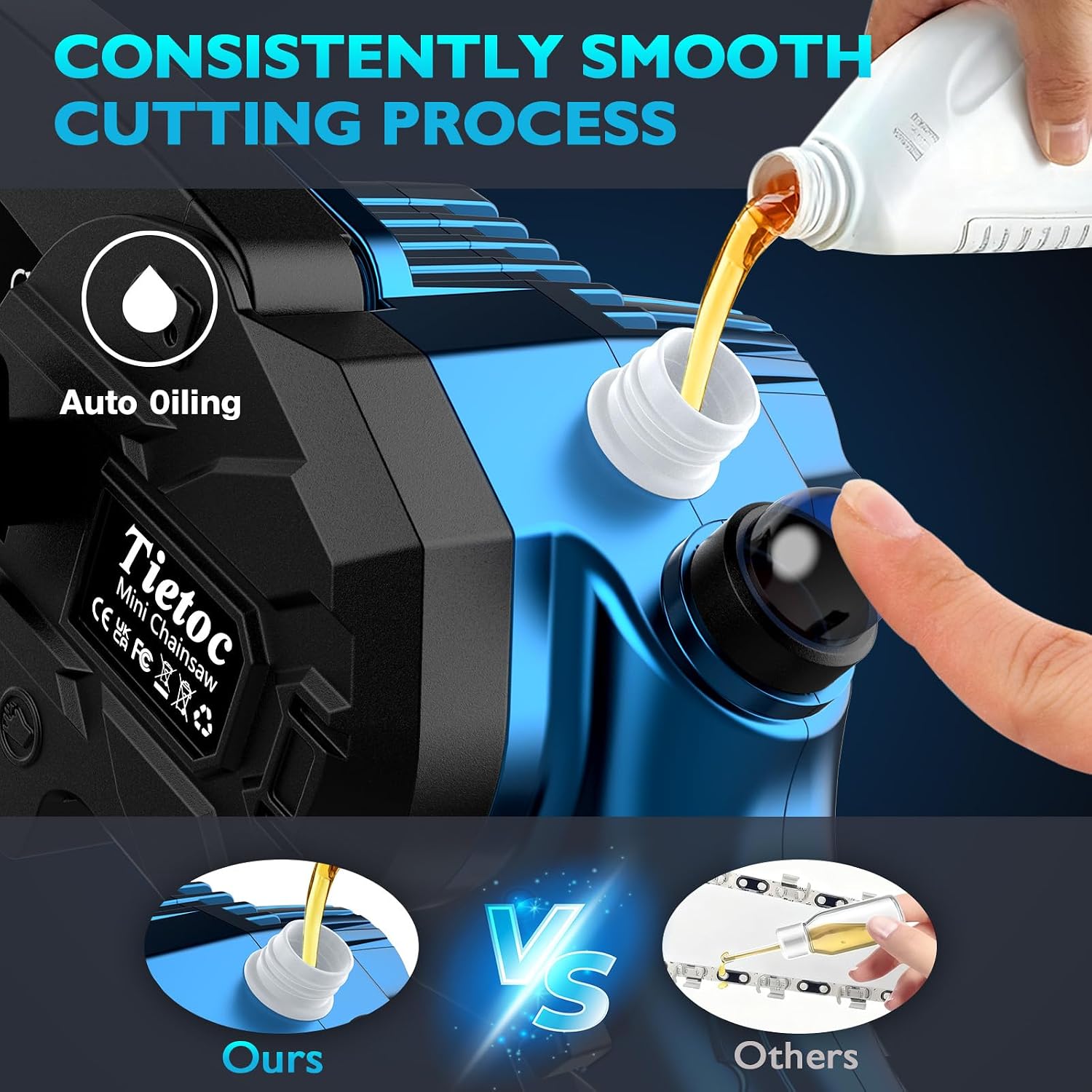 Mini Motosega, Motosega a Batt - Mini Electric Chainsaw 6 Inch recensione e prezzo