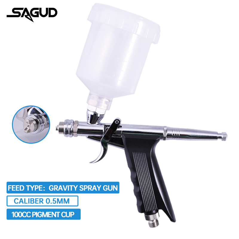 Aerografo con alimentazione a  - Airbrush Kit With Mini Compressor recensione e prezzo