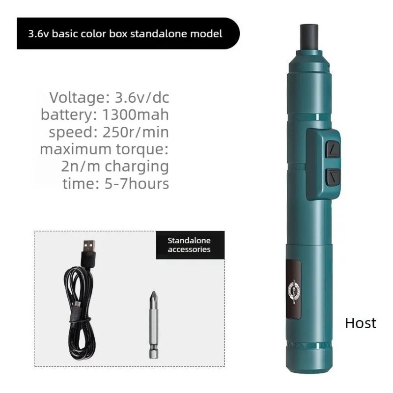 Trapano Elettrico Mini 3.6v Se - Electric Screwdriver Rechargeable Usb recensione e prezzo