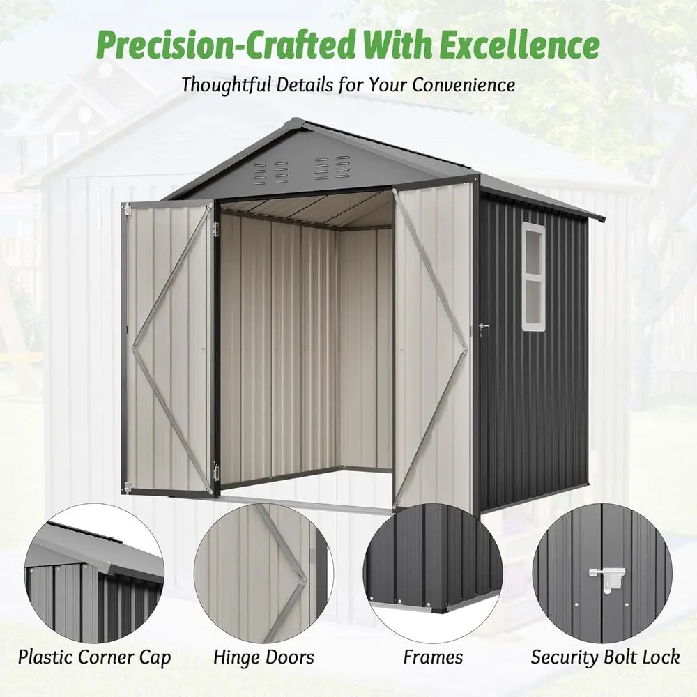 Casetta da Giardino 6x6 in Acc - Garden Tools recensione e prezzo